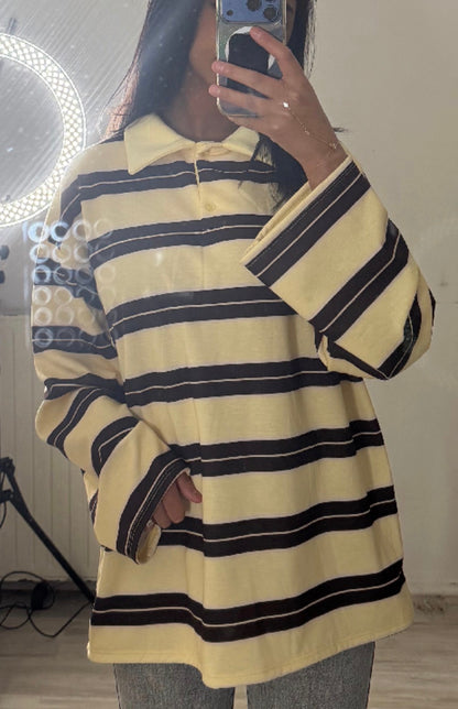 Polo rayé