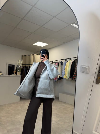 Veste signature capuche