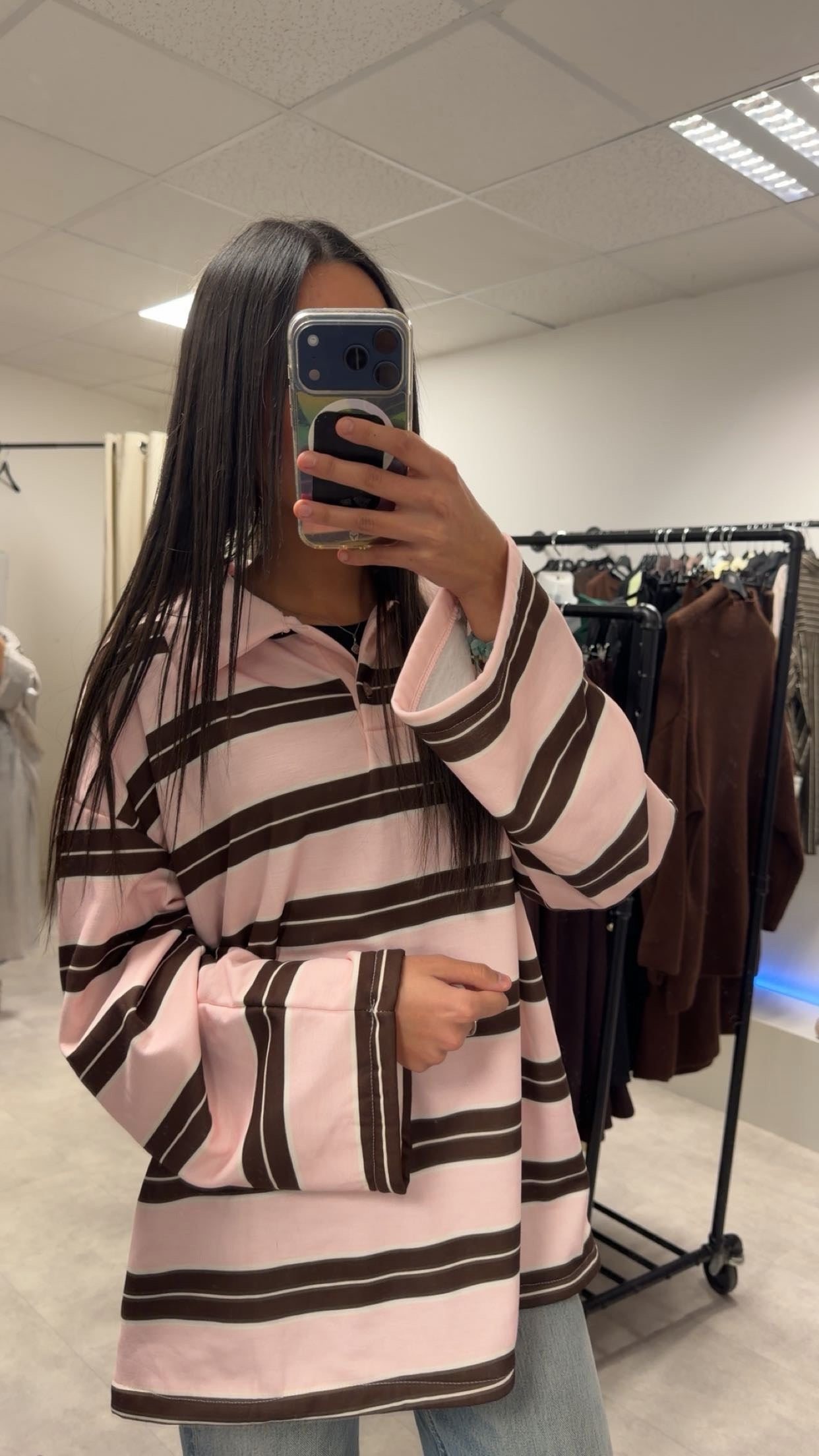 Polo rayé