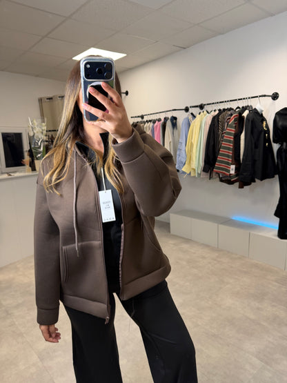 Veste signature capuche