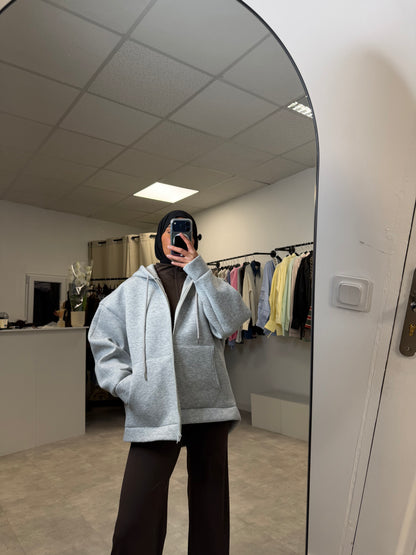 Veste signature capuche
